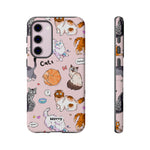 The Cat's Meow-Phone Case-Samsung Galaxy S23 Plus-Matte-Movvy