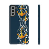 Anchored-Phone Case-Samsung Galaxy S21 Plus-Matte-Movvy
