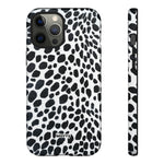 Spotted (Black)-Phone Case-iPhone 12 Pro Max-Glossy-Movvy