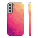 Sunset Brushstrokes-Phone Case-Samsung Galaxy S22 Plus-Glossy-Movvy