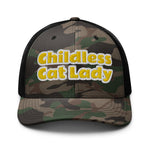 Childless Cat Lady-Camo/Black-Movvy