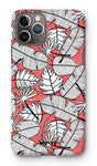 Blush Leaves-Phone Case-iPhone 11 Pro-Snap-Gloss-Movvy