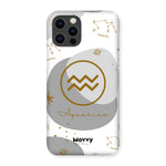 Aquarius-Mobile Phone Cases-iPhone 12 Pro-Snap-Gloss-Movvy