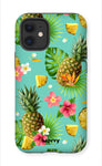 Hawaii Pineapple-Phone Case-iPhone 12 Mini-Tough-Gloss-Movvy
