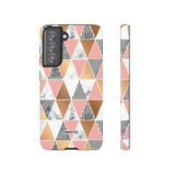 Triangled-Phone Case-Samsung Galaxy S21 FE-Matte-Movvy