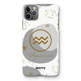 Aquarius-Mobile Phone Cases-iPhone 11 Pro Max-Snap-Gloss-Movvy