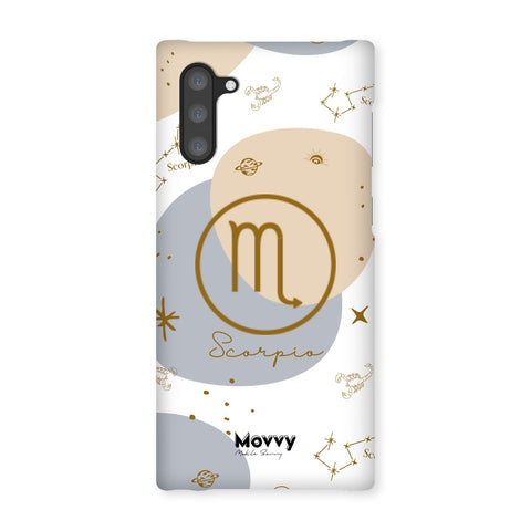 Scorpio-Phone Case-Galaxy Note 10-Snap-Gloss-Movvy