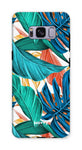 Tropical Leaves-Phone Case-Galaxy S8 Plus-Tough-Gloss-Movvy