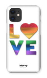 Rainbow Love-Phone Case-iPhone 12 Mini-Snap-Gloss-Movvy
