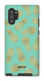 Caribbean Pineapple-Phone Case-Galaxy Note 10P-Tough-Gloss-Movvy