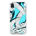 Baby Blue Leaves-Phone Case-iPhone XR-Snap-Gloss-Movvy