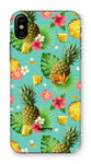 Hawaii Pineapple-Phone Case-iPhone XS-Snap-Gloss-Movvy
