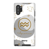 Aquarius-Mobile Phone Cases-Galaxy Note 10P-Tough-Gloss-Movvy
