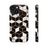 Cubed-Phone Case-iPhone 13 Mini-Glossy-Movvy
