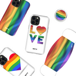 Rainbow Heart-Phone Case-Movvy