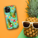 Hawaii Pineapple-Phone Case-iPhone 12 Pro Max-Tough-Gloss-Movvy