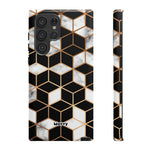Cubed-Phone Case-Samsung Galaxy S22 Ultra-Glossy-Movvy
