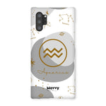 Aquarius-Mobile Phone Cases-Galaxy Note 10P-Snap-Gloss-Movvy