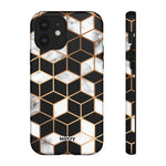 Cubed-Phone Case-iPhone 12-Matte-Movvy