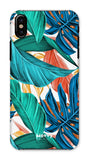 Tropical Leaves-Phone Case-iPhone X-Snap-Gloss-Movvy