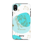 Pisces (Two Fish)-Mobile Phone Cases-iPhone XR-Tough-Gloss-Movvy