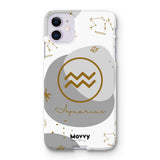 Aquarius-Mobile Phone Cases-iPhone 11-Snap-Gloss-Movvy