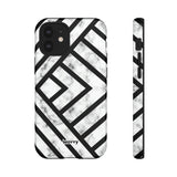 Lined-Phone Case-iPhone 12 Mini-Glossy-Movvy