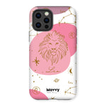 Leo (Lion)-Phone Case-iPhone 12 Pro-Tough-Gloss-Movvy