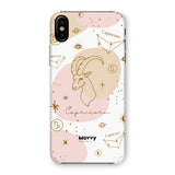 Capricorn (Goat)-Phone Case-iPhone XS-Snap-Gloss-Movvy