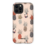 Pineapples in the Wild-Phone Case-iPhone 12 Pro Max-Tough-Gloss-Movvy