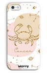 Cancer (Crab)-Phone Case-iPhone SE (2020)-Snap-Gloss-Movvy