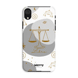 Libra (Scales)-Phone Case-iPhone XR-Tough-Gloss-Movvy