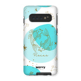 Pisces (Two Fish)-Mobile Phone Cases-Galaxy S10-Tough-Gloss-Movvy