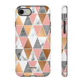 Triangled-Phone Case-iPhone 8-Matte-Movvy