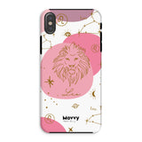 Leo (Lion)-Phone Case-iPhone XS-Tough-Gloss-Movvy