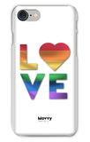Rainbow Love-Phone Case-iPhone 8-Snap-Gloss-Movvy