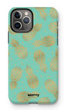 Caribbean Pineapple-Phone Case-iPhone 11 Pro-Tough-Gloss-Movvy