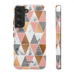 Triangled-Phone Case-Samsung Galaxy S22-Matte-Movvy