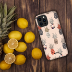 Pineapples in the Wild-Phone Case-iPhone 12 Pro Max-Tough-Gloss-Movvy