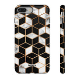 Cubed-Phone Case-iPhone 8 Plus-Matte-Movvy