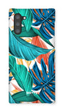 Tropical Leaves-Phone Case-Galaxy Note 10-Snap-Gloss-Movvy