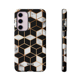 Cubed-Phone Case-Samsung Galaxy S23 Plus-Glossy-Movvy