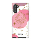 Leo (Lion)-Phone Case-Galaxy Note 10-Tough-Gloss-Movvy