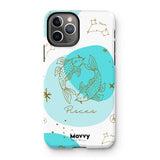 Pisces (Two Fish)-Mobile Phone Cases-iPhone 11 Pro-Tough-Gloss-Movvy