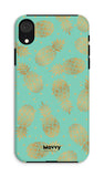 Caribbean Pineapple-Phone Case-iPhone XR-Tough-Gloss-Movvy