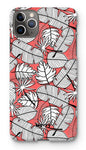 Blush Leaves-Phone Case-iPhone 11 Pro Max-Snap-Gloss-Movvy