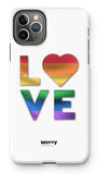 Rainbow Love-Phone Case-iPhone 11 Pro Max-Tough-Gloss-Movvy