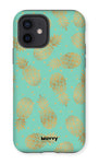 Caribbean Pineapple-Phone Case-iPhone 12-Tough-Gloss-Movvy