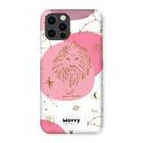 Leo (Lion)-Phone Case-iPhone 12 Pro-Snap-Gloss-Movvy