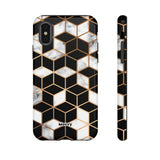Cubed-Phone Case-iPhone X-Glossy-Movvy